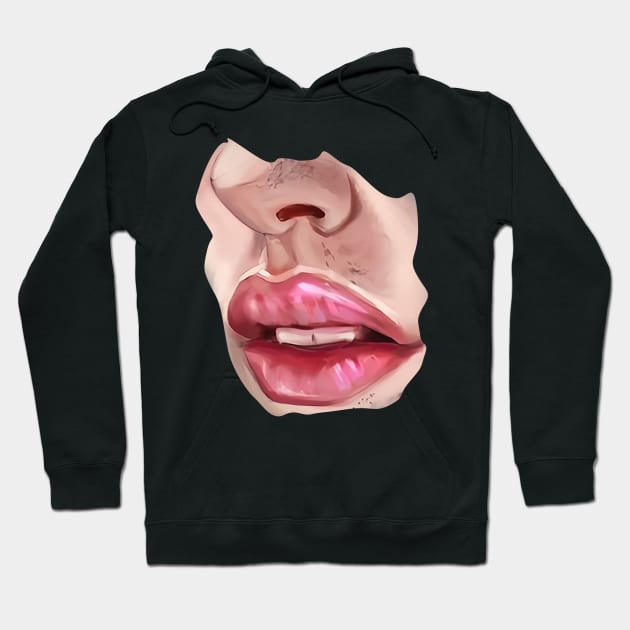 DRAWIN LIPS TUTORIAL 4 Hoodie by BibirNDower77